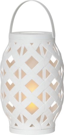 Flame-lyhty 15 cm - valkoinen - Piha & ulkoaltaat - Piha-alue - Terassi & aidattu terassi - Terassin valaistus