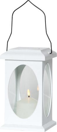 Flamme-lyhty 13,5 cm - valkoinen - Piha & ulkoaltaat - Piha-alue - Terassi & aidattu terassi - Terassin valaistus