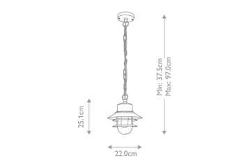 Kööpenhaminan Elstead Lighting Outdoor -Valaisin - Piha & ulkoaltaat - Piha-alue - Terassi & aidattu terassi - Terassin valaistus