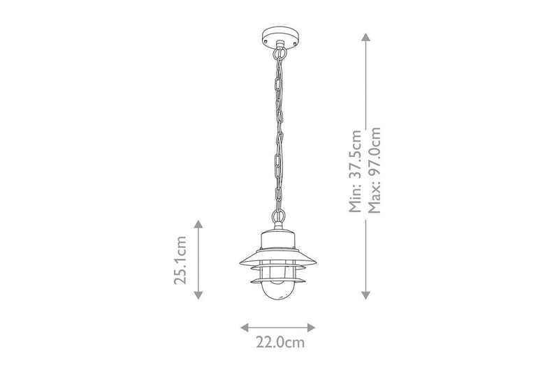 Kööpenhaminan Elstead Lighting Outdoor -Valaisin - Piha & ulkoaltaat - Piha-alue - Terassi & aidattu terassi - Terassin valaistus