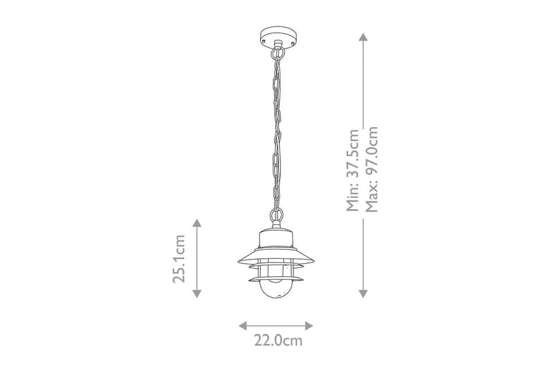 Kööpenhaminan Elstead Lighting Outdoor -Valaisin - Piha & ulkoaltaat - Piha-alue - Terassi & aidattu terassi - Terassin valaistus