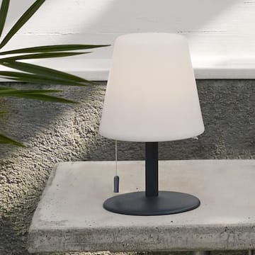 Kreta-pöytävalaisin 16 cm - valkoinen ja musta - Piha & ulkoaltaat - Piha-alue - Terassi & aidattu terassi - Terassin valaistus