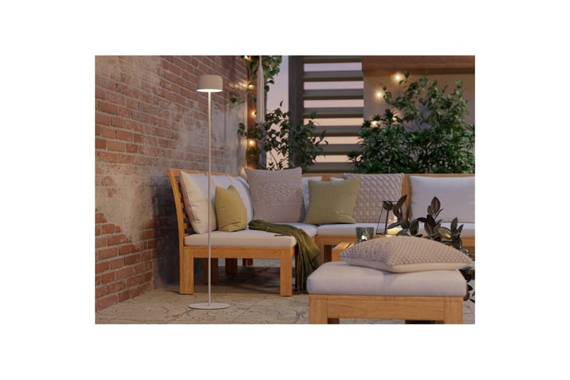 Lattiavalaisin Eglo Roccanova-L Valkoinen - Valkoinen - Piha & ulkoaltaat - Piha-alue - Terassi & aidattu terassi - Terassin valaistus