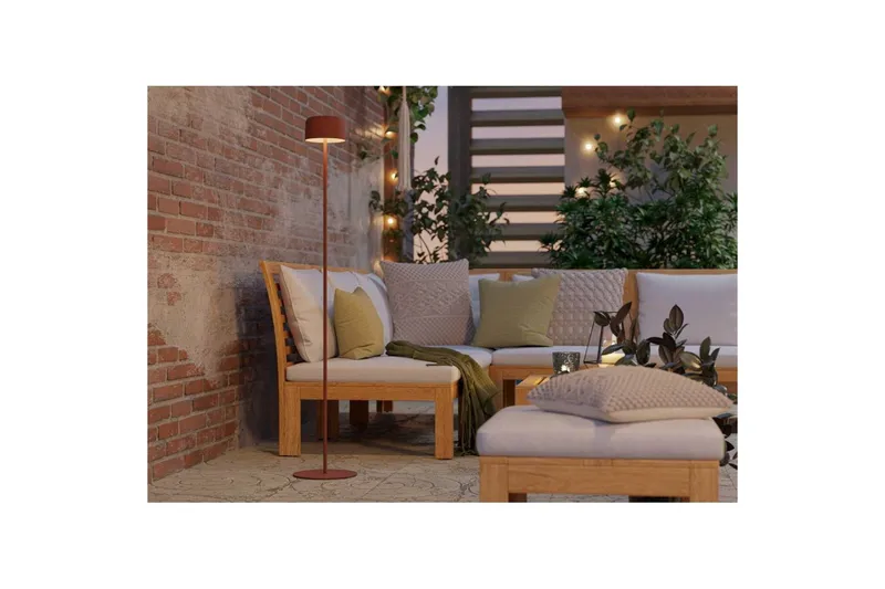 Lattiavalaisin Eglo Roccanova-L Punainen - Punainen - Piha & ulkoaltaat - Piha-alue - Terassi & aidattu terassi - Terassin valaistus