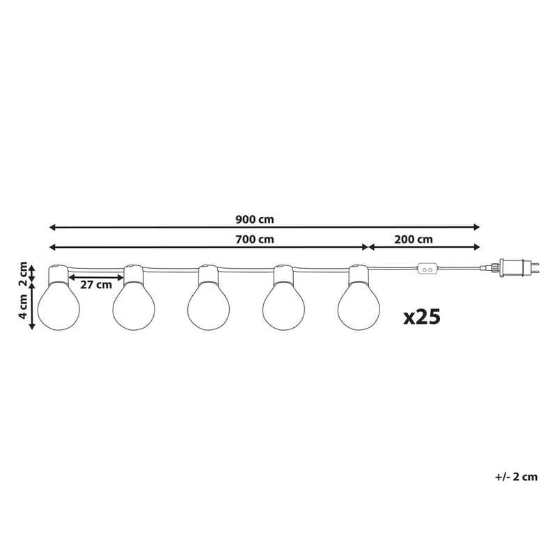 LED-valonauha ulkokäyttöön Isortoq - Piha & ulkoaltaat - Piha-alue - Terassi & aidattu terassi - Terassin valaistus
