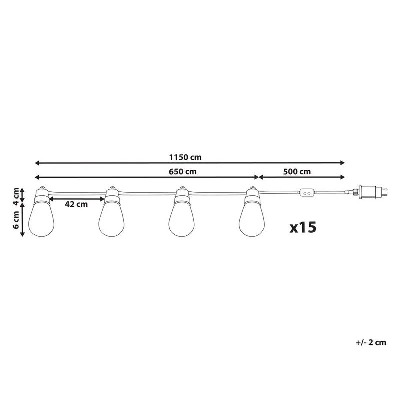 LED-valonauha ulkokäyttöön Itilleq - Valaistus - Jouluvalaistus - Jouluvalot ulos