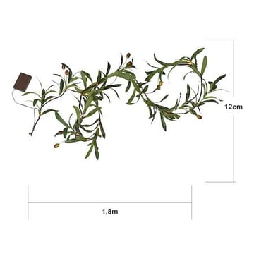 Olivec-köynnös - vihreä, ruskea kaapeli - Piha & ulkoaltaat - Piha-alue - Terassi & aidattu terassi - Terassin valaistus