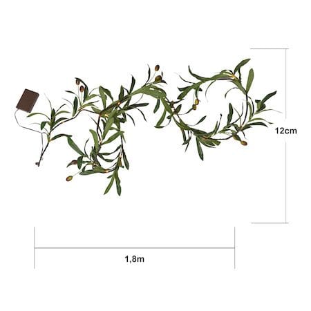 Olivec-köynnös - vihreä, ruskea kaapeli - Piha & ulkoaltaat - Piha-alue - Terassi & aidattu terassi - Terassin valaistus