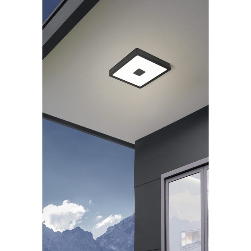 Pinnalle asennettava lamppu Iphias - 21 cm - Piha & ulkoaltaat - Piha-alue - Terassi & aidattu terassi - Terassin valaistus