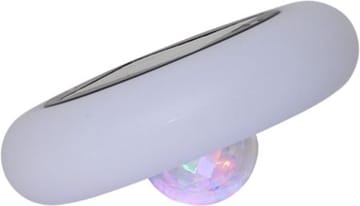 Pool light -aurinkokennokoriste 19 cm - valkoinen monivärisellä valolla - Piha & ulkoaltaat - Piha-alue - Terassi & aidattu terassi - Terassin valaistus