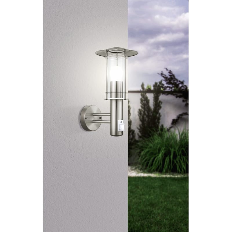 Seinävalaisin Lisio sensorilla - 36 cm - Piha & ulkoaltaat - Piha-alue - Sisäänkäynti - Sisäänkäynnin valaistus