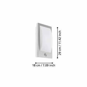 Seinävalaisin Verres - 18 cm - Piha & ulkoaltaat - Piha-alue - Sisäänkäynti - Sisäänkäynnin valaistus