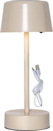 Solei-aurinkokennovalaisin 26,5 cm - lämmin beige - Piha & ulkoaltaat - Piha-alue - Terassi & aidattu terassi - Terassin valaistus