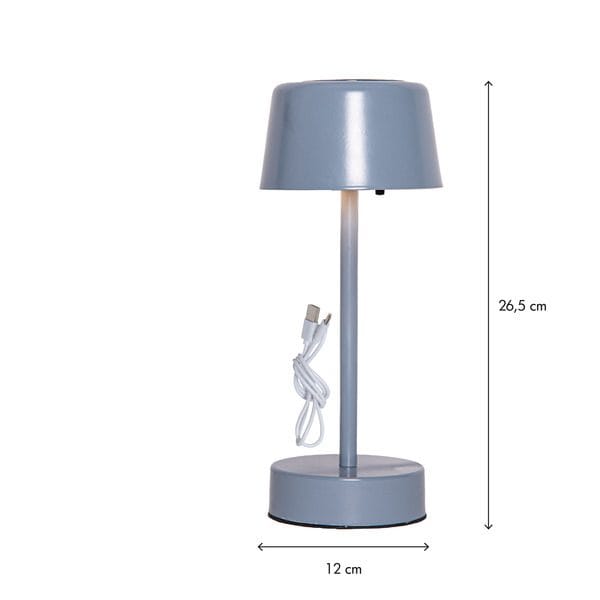 Solei-aurinkokennovalaisin 26,5 cm - pehmeä sininen - Piha & ulkoaltaat - Piha-alue - Terassi & aidattu terassi - Terassin valaistus