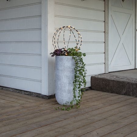 Sphere-ulkovalokoriste 40 cm - musta - Piha & ulkoaltaat - Piha-alue - Terassi & aidattu terassi - Terassin valaistus