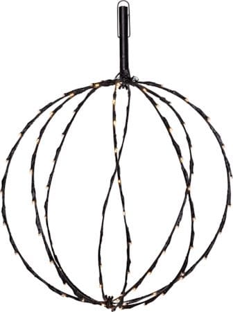 Sphere-ulkovalokoriste 40 cm - musta - Piha & ulkoaltaat - Piha-alue - Terassi & aidattu terassi - Terassin valaistus