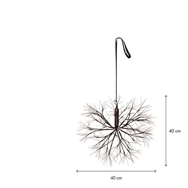 Stardust-ripustettava valokoriste 40 cm - Musta - Piha & ulkoaltaat - Piha-alue - Terassi & aidattu terassi - Terassin valaistus