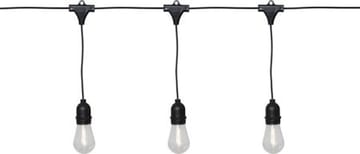 String Light -valosarja - läpinäkyvä ja musta - Piha & ulkoaltaat - Piha-alue - Terassi & aidattu terassi - Terassin valaistus