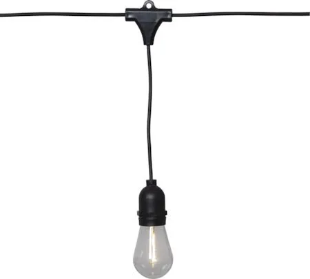 String Light -valosarja, läpinäkyvä ja musta