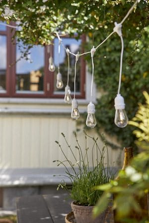 String Light -valosarja - läpinäkyvä - Piha & ulkoaltaat - Piha-alue - Terassi & aidattu terassi - Terassin valaistus