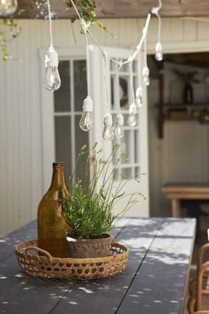 String Light -valosarja - läpinäkyvä - Piha & ulkoaltaat - Piha-alue - Terassi & aidattu terassi - Terassin valaistus