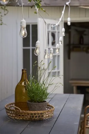 String Light -valosarja - läpinäkyvä - Piha & ulkoaltaat - Piha-alue - Terassi & aidattu terassi - Terassin valaistus