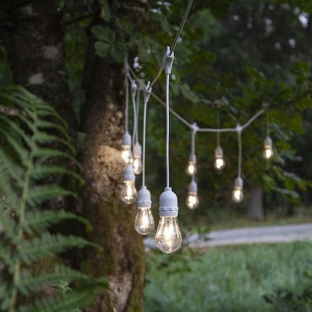 String Light -valosarja - läpinäkyvä - Piha & ulkoaltaat - Piha-alue - Terassi & aidattu terassi - Terassin valaistus