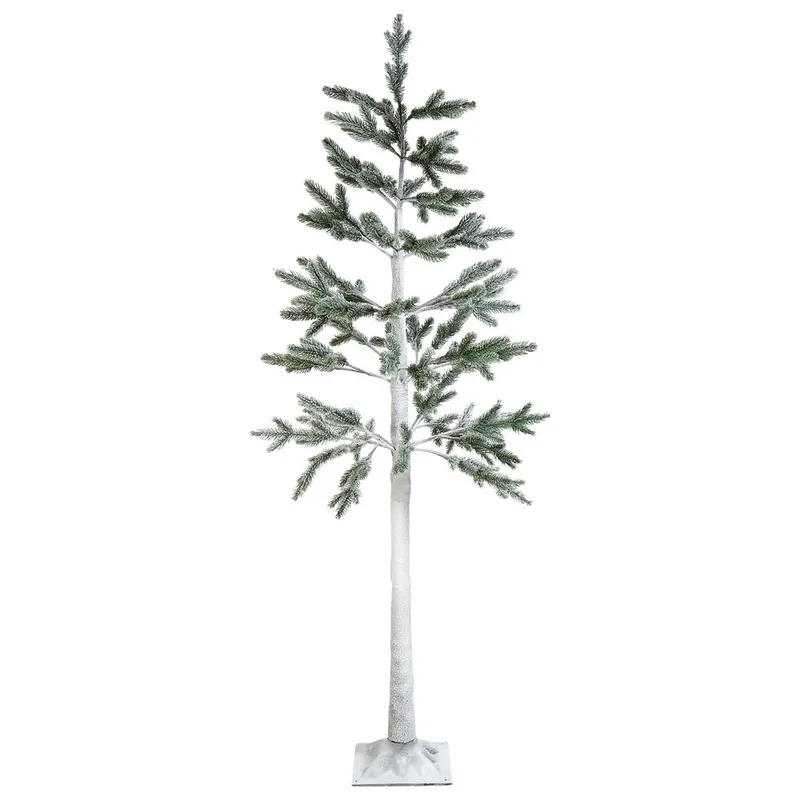 Ulkokoriste Albioni - Valkoinen, Vihreä/57x57x180 cm - Valaistus - Jouluvalaistus - Jouluvalot ulos