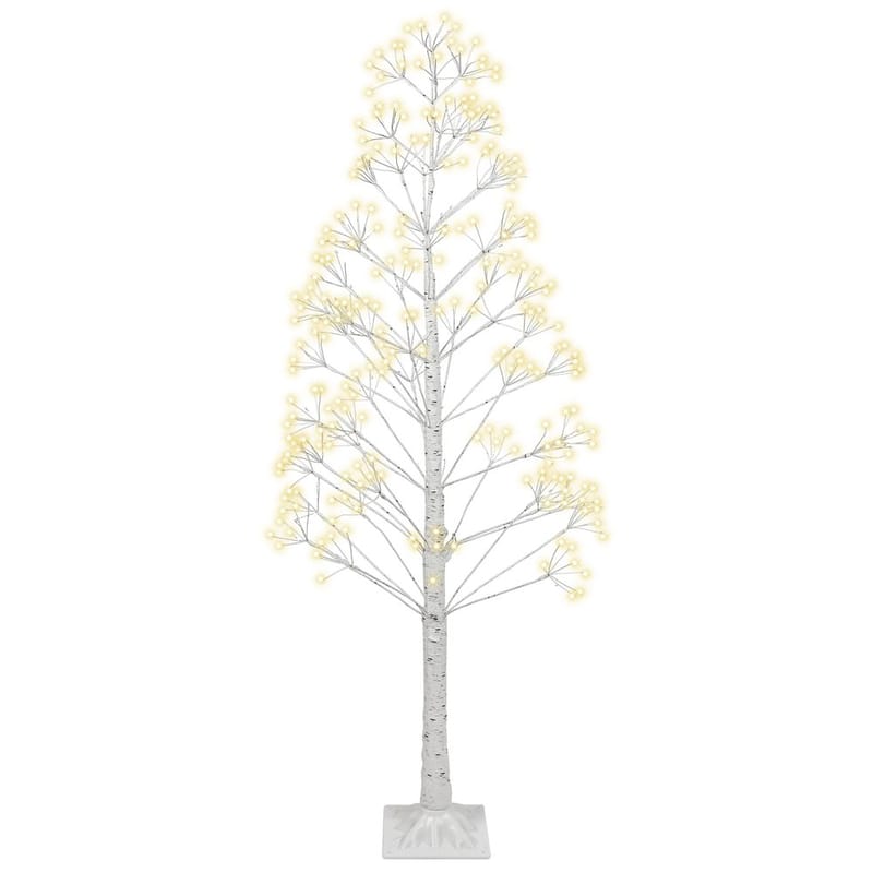 Ulkokoriste Albioni, Valkoinen/45x45x180 cm