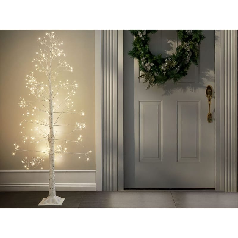 Ulkokoriste Albioni - Valkoinen/45x45x180 cm - Piha & ulkoaltaat - Piha-alue - Terassi & aidattu terassi - Terassin valaistus