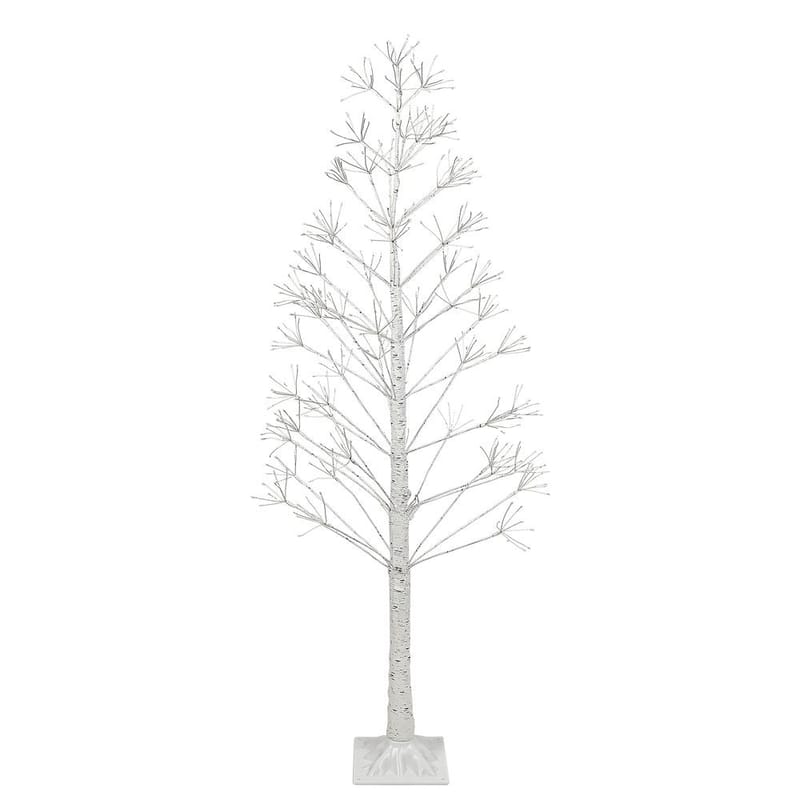 Ulkokoriste Albioni - Valkoinen/45x45x180 cm - Valaistus - Jouluvalaistus - Jouluvalot ulos