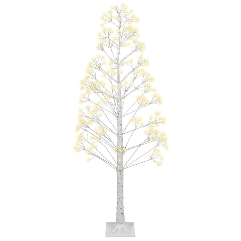 Ulkokoriste Albioni, Valkoinen/45x45x180 cm