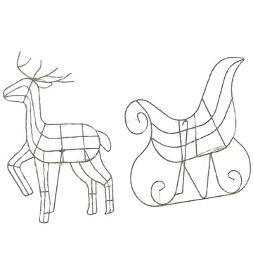 Ulkokoriste Saija - Valaistus - Jouluvalaistus - Jouluvalot ulos