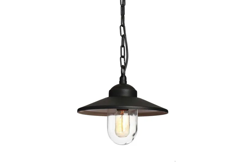 Ulkoriippuvalaisin Elstead Lighting Klampenborg Musta, Musta
