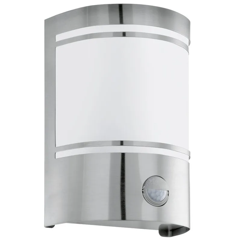 Ulkoseinävalaisin Cerno sensorilla, Ruostumaton teräs