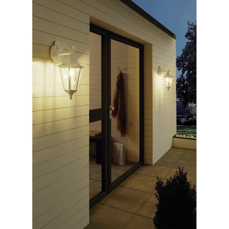 Ulkoseinävalaisin Navedo Alaspäin Suunnattu - Valkoinen - Piha & ulkoaltaat - Piha-alue - Sisäänkäynti - Sisäänkäynnin valaistus