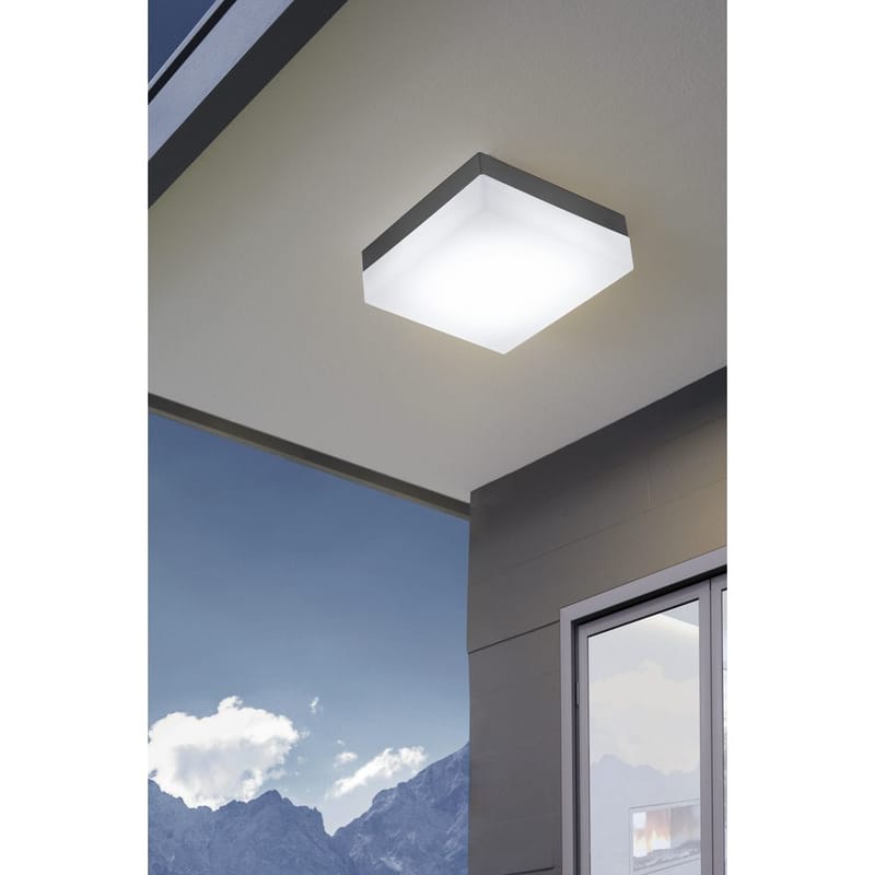 Ulkovalaisin/seinä- ja kattovalaisin Sonella - Antrasiitti - Piha & ulkoaltaat - Piha-alue - Terassi & aidattu terassi - Terassin valaistus