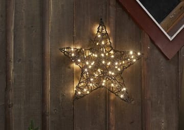 Vicke Star ulkokoristevalo 40 cm - ruskea - Piha & ulkoaltaat - Piha-alue - Terassi & aidattu terassi - Terassin valaistus