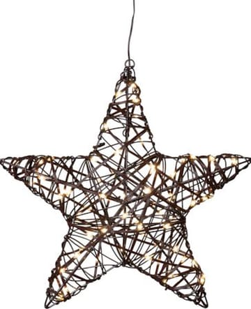 Vicke Star ulkokoristevalo 40 cm - ruskea - Piha & ulkoaltaat - Piha-alue - Terassi & aidattu terassi - Terassin valaistus