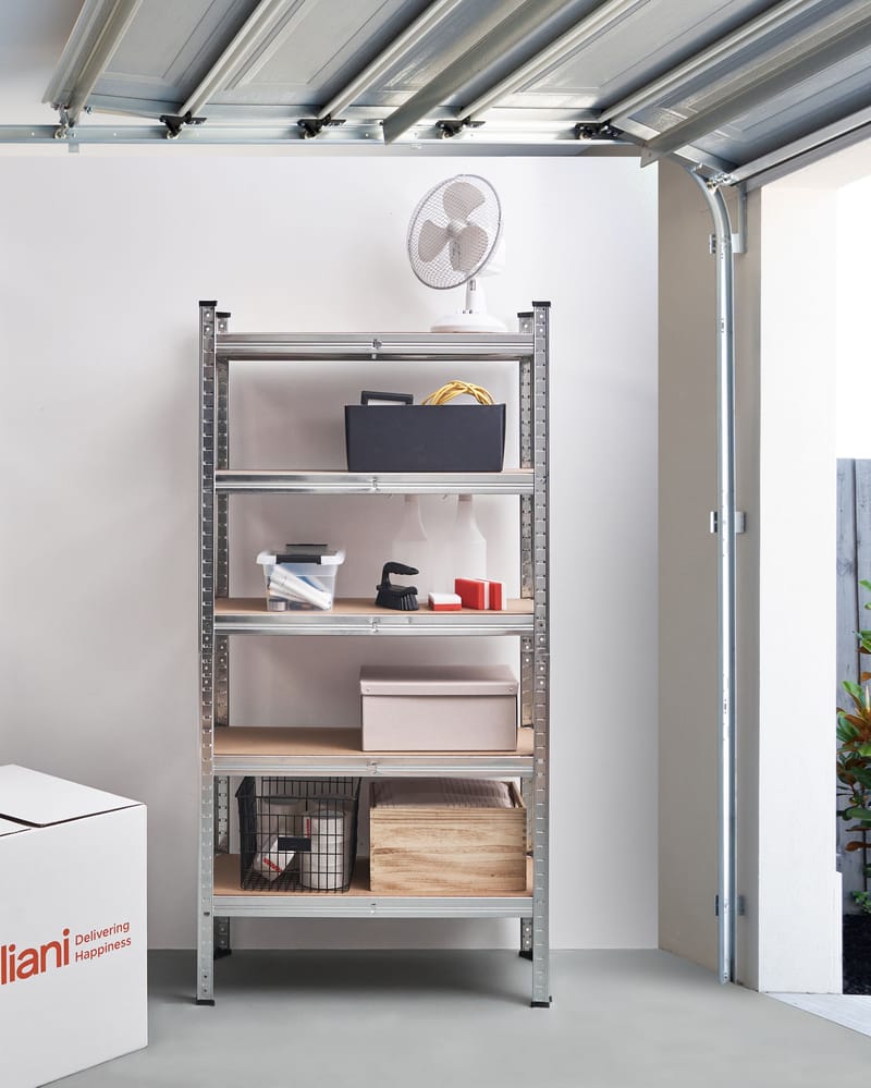 Autotallihyllyt Xitta 75 cm - Hopea/Ruskea - Puutarhakalusteet - Tarvikkeet ulos - Muut puutarhatarvikkeet - Hylly ulkokäyttöön