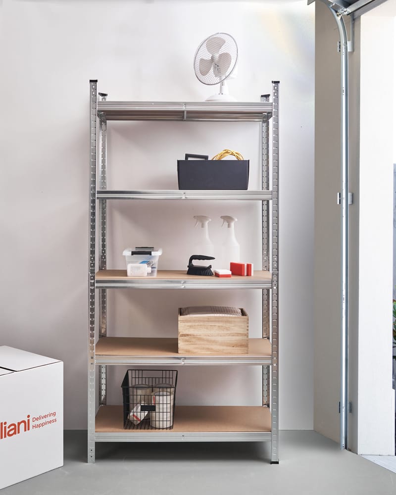 Autotallihyllyt Xitta 90 cm - Hopea/Ruskea - Puutarhakalusteet - Tarvikkeet ulos - Muut puutarhatarvikkeet - Hylly ulkokäyttöön