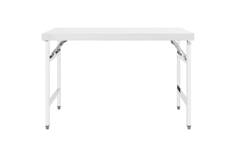 Keittiön taitettava työpöytä 120x60x80 cm ruostumaton teräs - Piha & ulkoaltaat - Piha-alue - Ulkosäilytys - Autotallin sisustus & säilytys