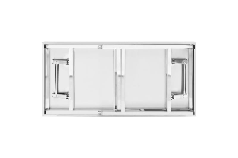 Keittiön taitettava työpöytä 120x60x80 cm ruostumaton teräs - Piha & ulkoaltaat - Piha-alue - Ulkosäilytys - Autotallin sisustus & säilytys