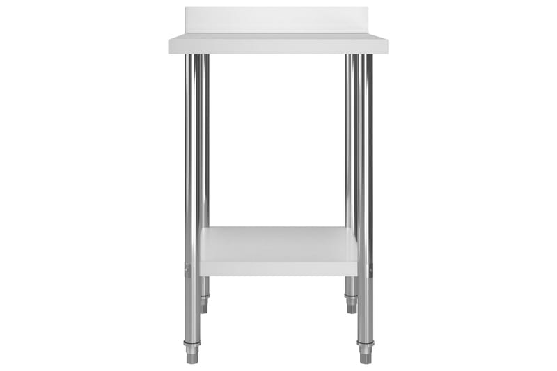 Keittiön työpöytä roiskesuojalla 60x60x93cm teräs - Piha & ulkoaltaat - Piha-alue - Ulkosäilytys - Autotallin sisustus & säilytys