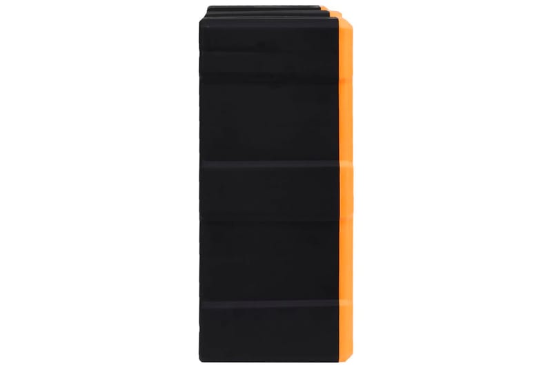 Monilaatikko järjestelijä 64 laatikolla 52x16x37,5 cm - Oranssi - Piha & ulkoaltaat - Piha-alue - Ulkosäilytys - Autotallin sisustus & säilytys
