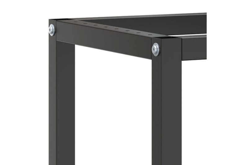 Työpenkin runko mattamusta ja -punainen 190x50x79 cm metalli - Musta - Piha & ulkoaltaat - Piha-alue - Ulkosäilytys - Autotallin sisustus & säilytys