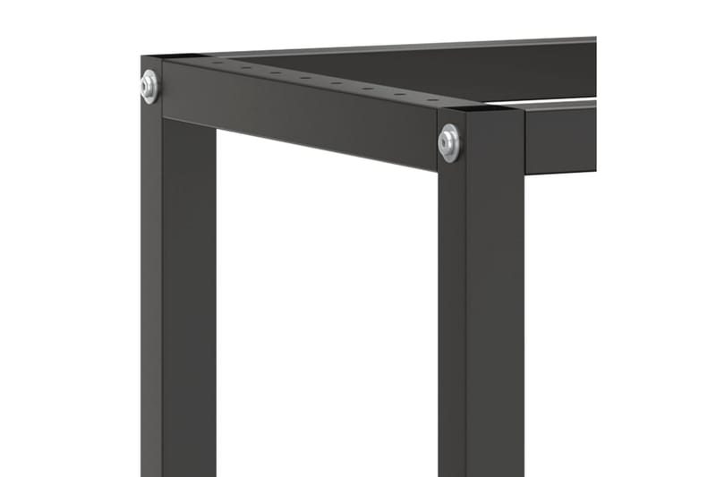 Työpenkin runko mattamusta ja -punainen 210x50x79 cm metalli - Musta - Piha & ulkoaltaat - Piha-alue - Ulkosäilytys - Autotallin sisustus & säilytys