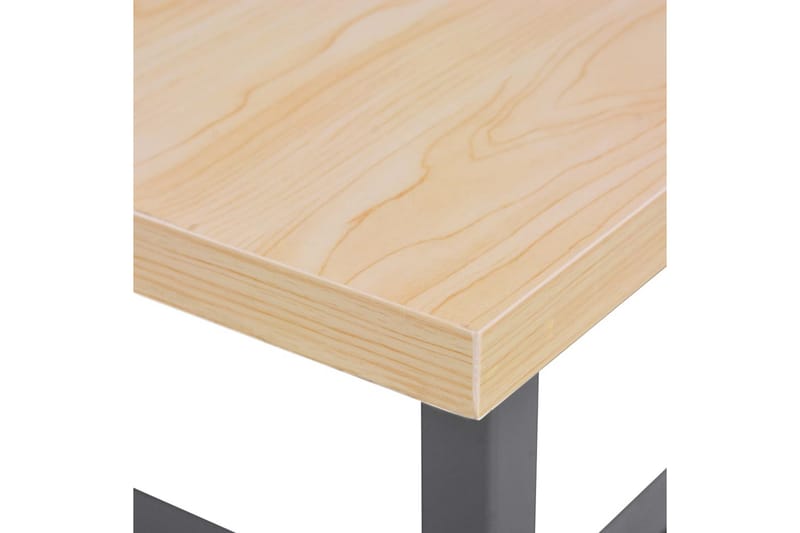 Työtaso harmaa 120x60x85 cm teräs - Piha & ulkoaltaat - Piha-alue - Ulkosäilytys - Autotallin sisustus & säilytys