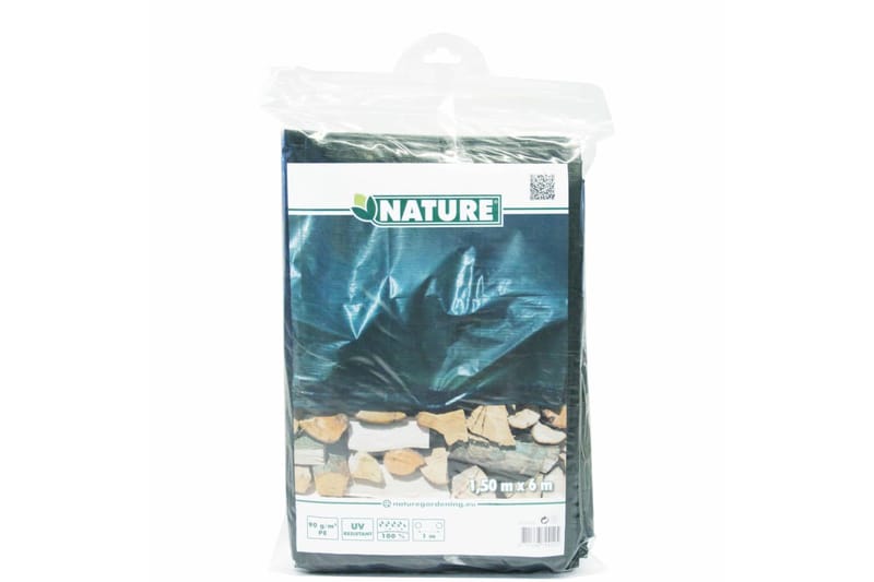 Nature Suojapeite puille 1,5x6 m PE vihreä - Piha & ulkoaltaat - Piha-alue - Ulkosäilytys - Autotallin sisustus & säilytys