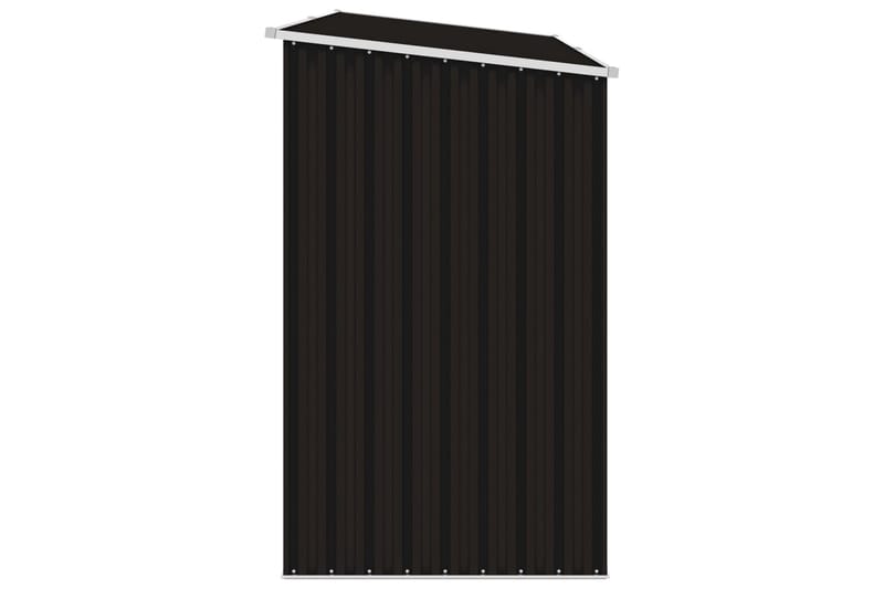 Puutarhan polttopuuvaja ruskea 245x98x159cm galvanoitu teräs - Piha & ulkoaltaat - Lasiterassi & pihamökki - Varastot & liiterit - Varastot